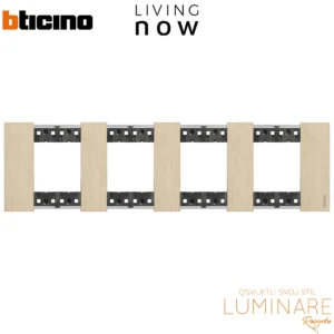 okvir bticino living now gold 4x2m-luminare rasvjeta