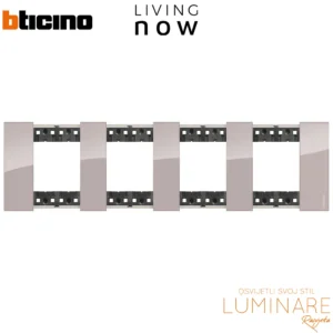 okvir bticino living now aura 4x2m-luminare rasvjeta
