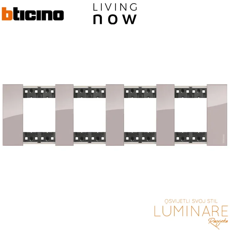 okvir bticino living now aura 4x2m-luminare rasvjeta