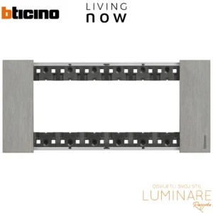 okvir bticino living now steel 6m-luminare rasvjeta