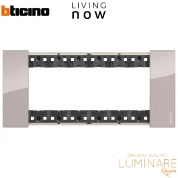 okvir bticino living now aura 6m-luminare rasvjeta