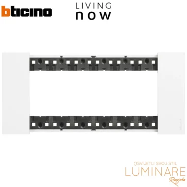 okvir bticino living now white 6m-luminare rasvjeta
