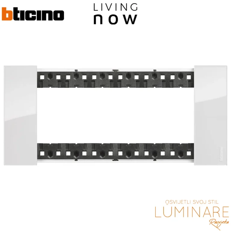 okvir bticino living now ice 6m-luminare rasvjeta