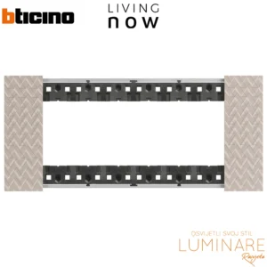 okvir bticino living now optic 6m-luminare rasvjeta