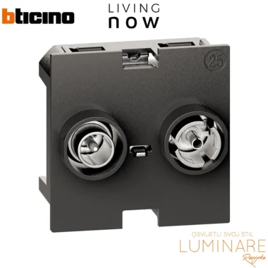 tv sat zavrsna 2m uticnica bticino living now k4214m2p10