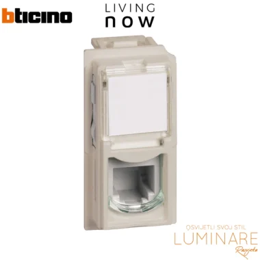 telefonska uticnica rj11-pijesak-bticino living now-km4258rj11