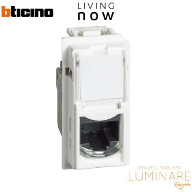 cat5e rj45 uticnica-bijela-bticino living now-kw4279c5e