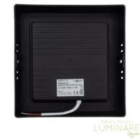 Alternative view of LED PANEL 12W KVADRATNI NADGRADNI CRNI 4000K