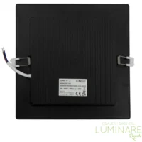 Alternative view of LED PANEL 18W KVADRATNI UGRADBENI CRNI 4000K