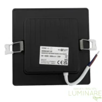Alternative view of LED PANEL 6W KVADRATNI UGRADBENI CRNI 4000K