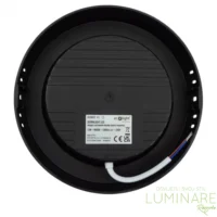 Alternative view of LED PANEL 12W OKRUGLI NADGRADNI CRNI 4000K