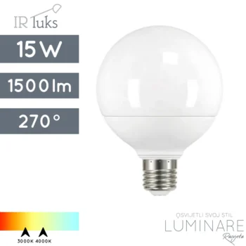 led zarulja e27 15w g95-3000k-4000k-ir-luks-3856005478934-3856005478941