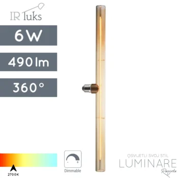 led dimabilna filament zarulja e27 6w l500-2700k-ir-luks-lf-l500esa-3856005479702