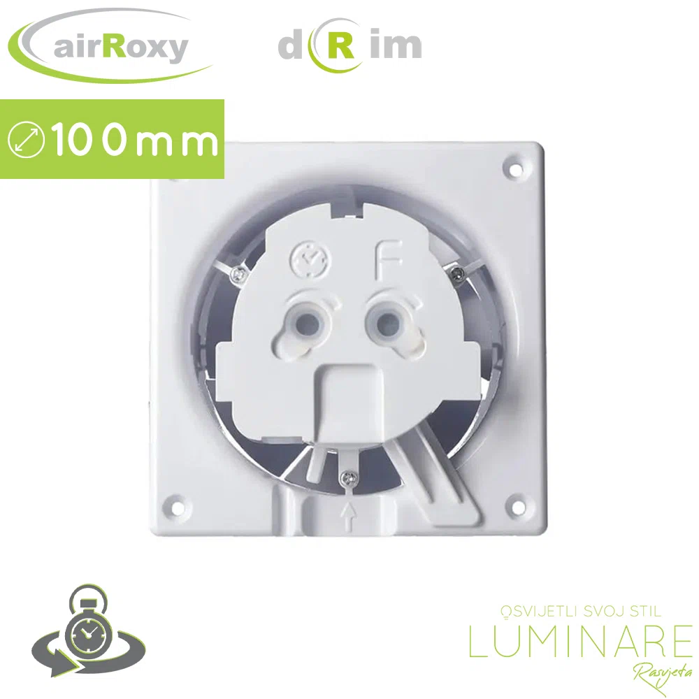 KUPAONSKI VENTILATOR dRim 100mm ODGODA PALJENJA I GAŠENJA