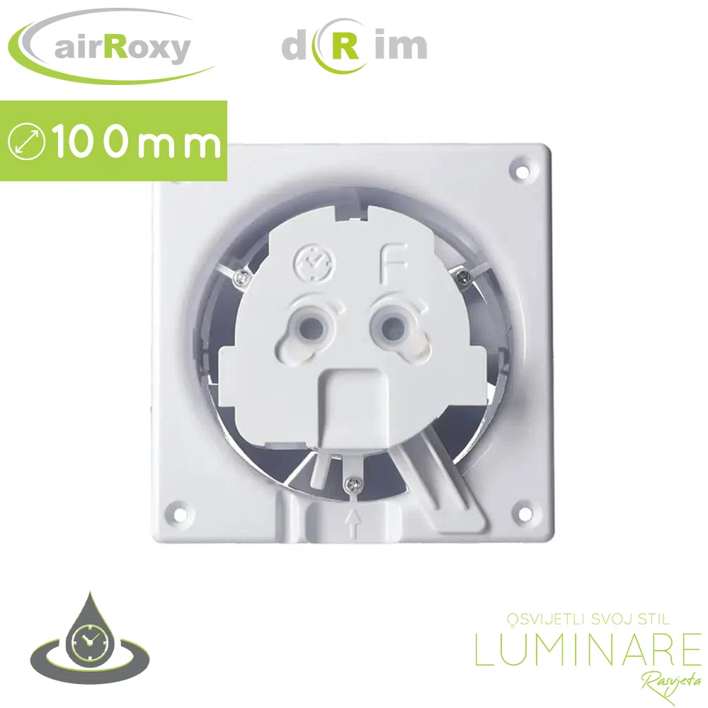 KUPAONSKI VENTILATOR dRim 100mm SENZOR VLAGE