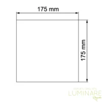 Alternative view of DEKORATIVNI PLEXI PANEL ZA dRim VENTILATOR CRNI MAT