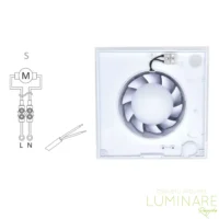 KUPAONSKI VENTILATOR pRim 150mm STANDARD - Slika 3