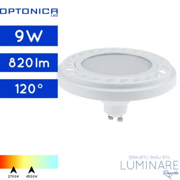 ar111 gu10 led zarulja 9w-2 godine jamstvo