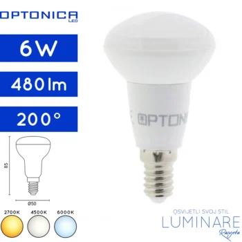 e14 led zarulja r50 6w-2 godine jamstvo