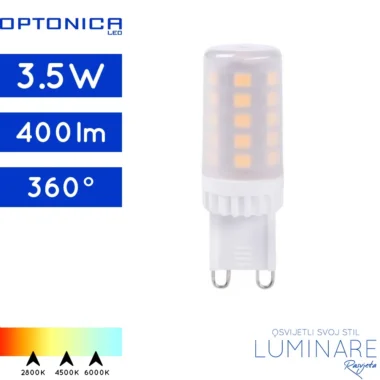 G9 led zarulja 3.5w-2 godine jamstvo