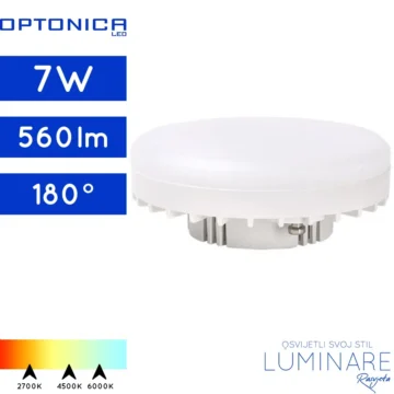 gx53 led zarulja 7w-2 godine jamstvo