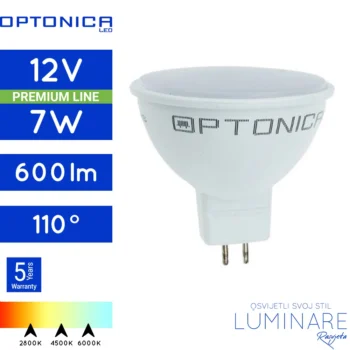 mr16 led zarulja 12v 7w-5 godina jamstvo