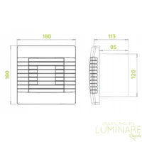 Alternative view of KUPAONSKI VENTILATOR pRestige 120mm S STANDARD