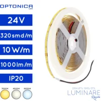 led traka cob-320led-24v-10w-ip20-3000k-4000k-6000k-5milimetara-1000lumena-luminare rasvjeta