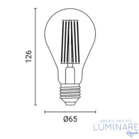 Alternative view of LED FILAMENT ŽARULJA E27 14W A65