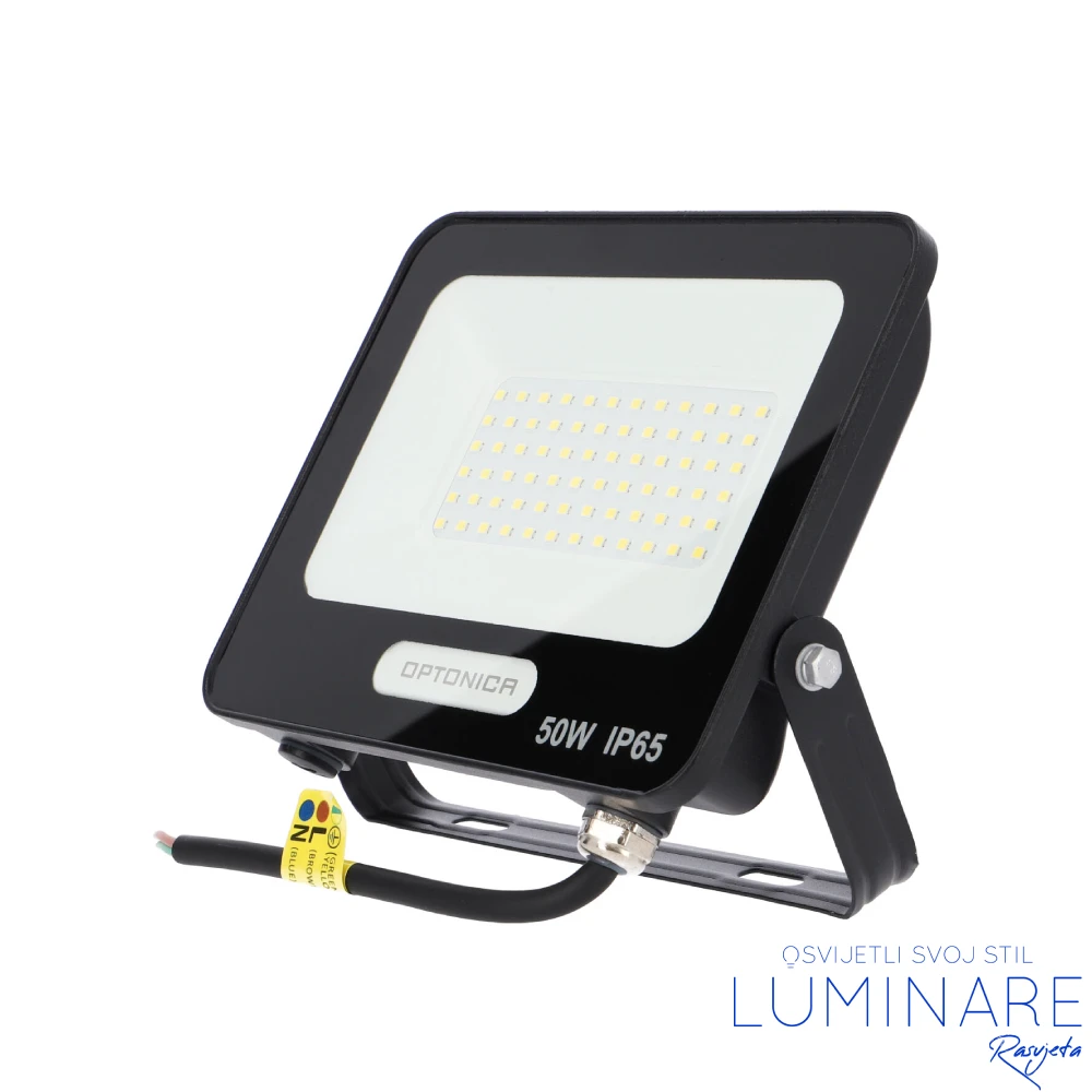 LED REFLEKTOR SMD 50W CRNI IP65 - Slika 3
