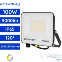 LED reflektor sa senzorom SMD 100W (9000 lm, 90 lm/W) u 3CCT izvedbi.