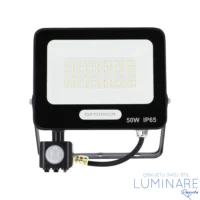 LED REFLEKTOR SMD 50W CRNI IP65 SENZOR - Slika 3