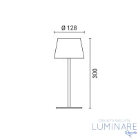Alternative view of STOLNA LED SVJETILJKA SOLARNA BIJELA 2.5W CCT IP54