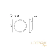 LED DOWNLIGHTER KOBI 5W OKRUGLI BIJELI - Slika 3