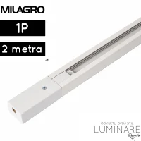 monofazna tracnica 2metra bijela-e-light-luminare rasvjeta