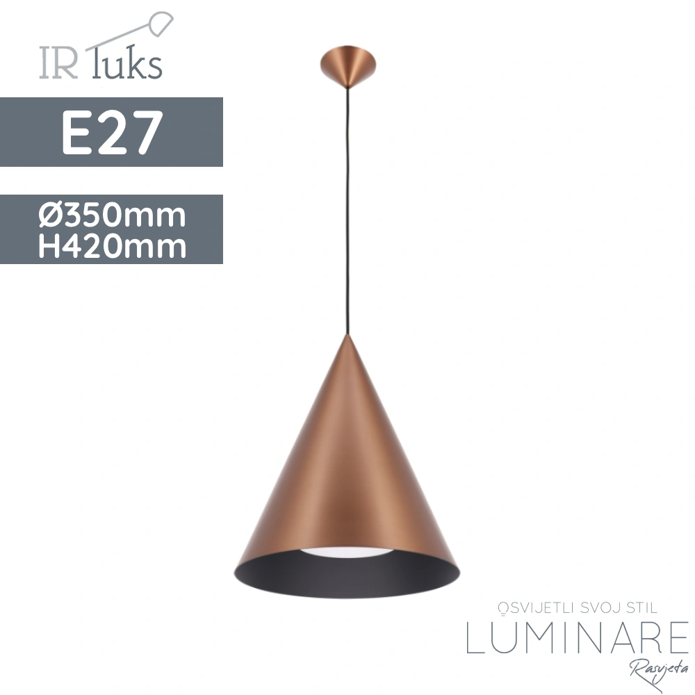 VISILICA FY-PEA364-35-AC E27 ANTIQUE COPPER