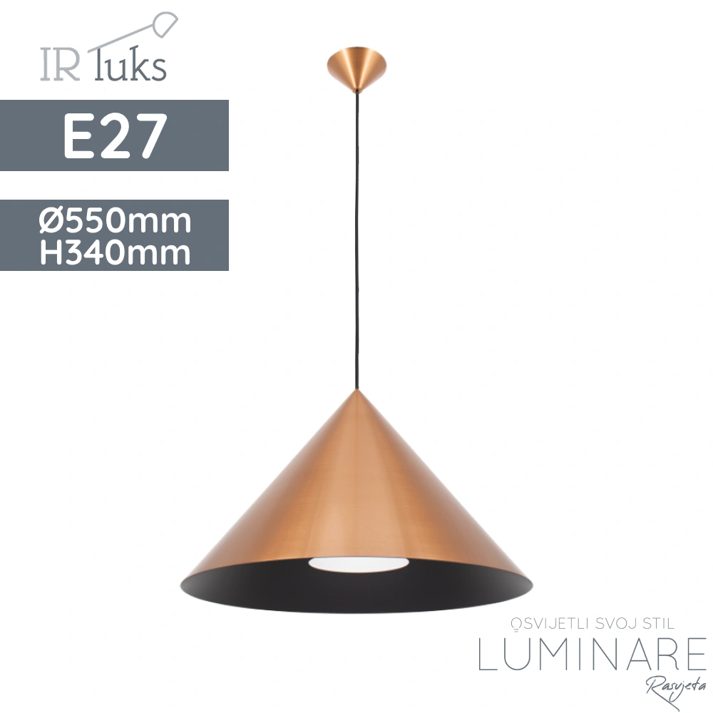 VISILICA FY-PEA364-55-CP E27 COPPER