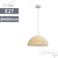 visilica irluks KD8627-1M beige bez E27 fi400*23 luminare rasvjeta