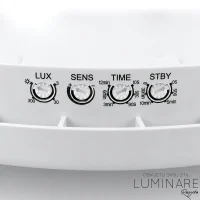 VANJSKA LED PLAFONJERA CERS 16W 4000k IP65 sa senzorom pokreta BIJELA - Slika 5