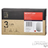 VANJSKA LED ZIDNA SVJETILJKA Nefryt 15W 4000K IP54 BIJELA - Slika 3