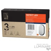 VANJSKA LED ZIDNA SVJETILJKA Nefryt 15W 4000K IP54 CRNA - Slika 3
