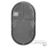 VANJSKA LED ZIDNA SVJETILJKA Nefryt 15W 4000K IP54 SIVA - Slika 2