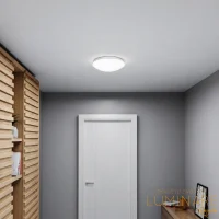 VANJSKA PLAFONJERA SA SENZOROM RS-16-L-S E27 60W IP44 BIJELA - Slika 2