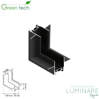 Vertikalna spojnica za ugradnu magnetnu šinu Green Tech MYSTYLE NSU 100 x 30 x 30 mm luminare rasvjeta
