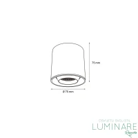 LED SPOTLIGHT ZA MAGNETNU ŠINU MYSTYLE-10 6W CRNA - Slika 3