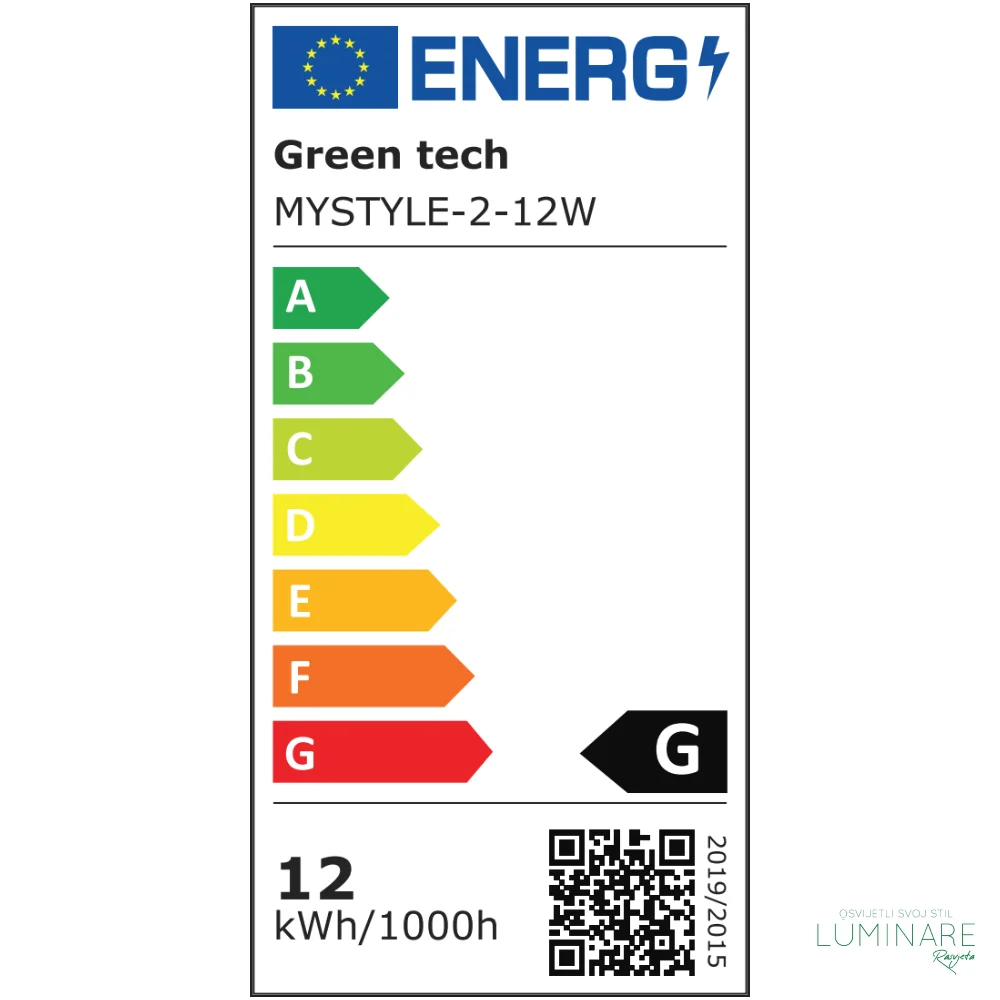 LED LINEARNI REFLEKTOR ZA MAGNETNU ŠINU MYSTYLE-2 12W CRNI - Slika 4