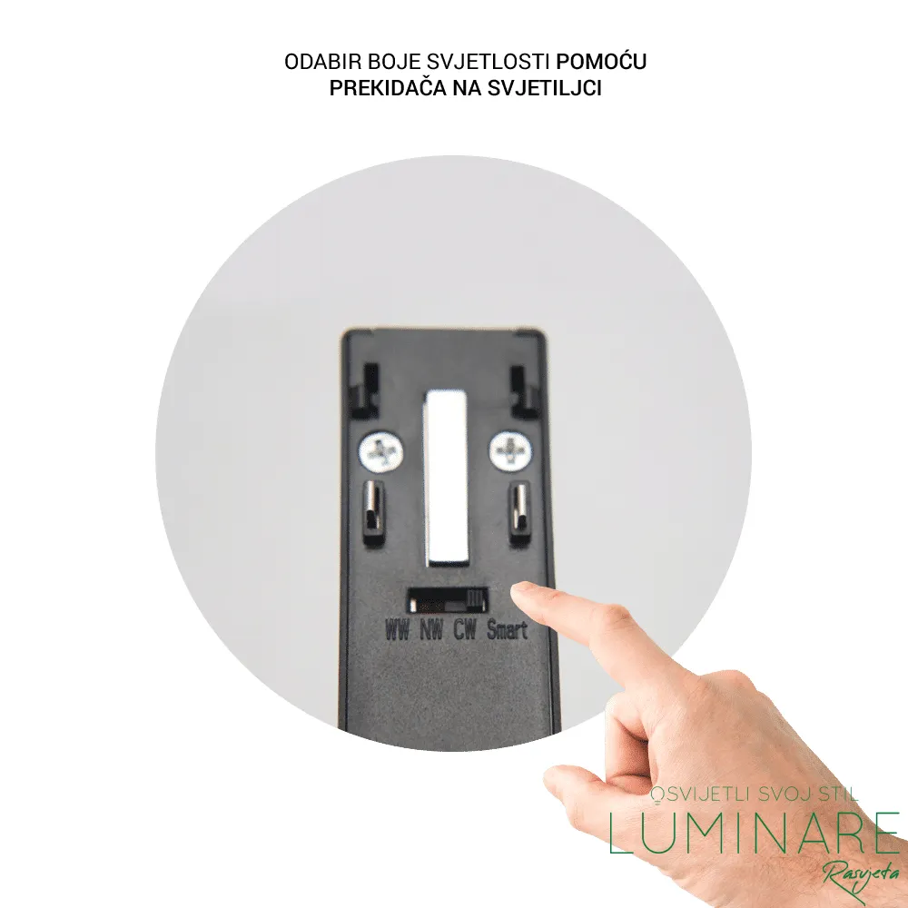 LED LINEARNI REFLEKTOR ZA MAGNETNU ŠINU MYSTYLE-1 6W CRNI - Slika 6