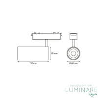 LED REFLEKTOR ZA MAGNETNU ŠINU MYSTYLE-7 30W CRNI - Slika 3