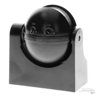 SENZOR POKRETA ZIDNI 180° IP44 MAX 1200W CRNI - Slika 3