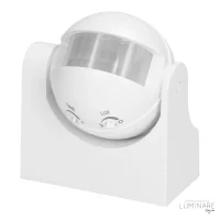 SENZOR POKRETA ZIDNI 180° IP44 MAX 1200W BIJELI - Slika 2